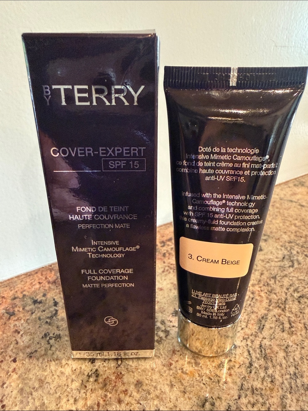 By Terry Cover-Expert Full Coverage Foundation — Cream Beige
